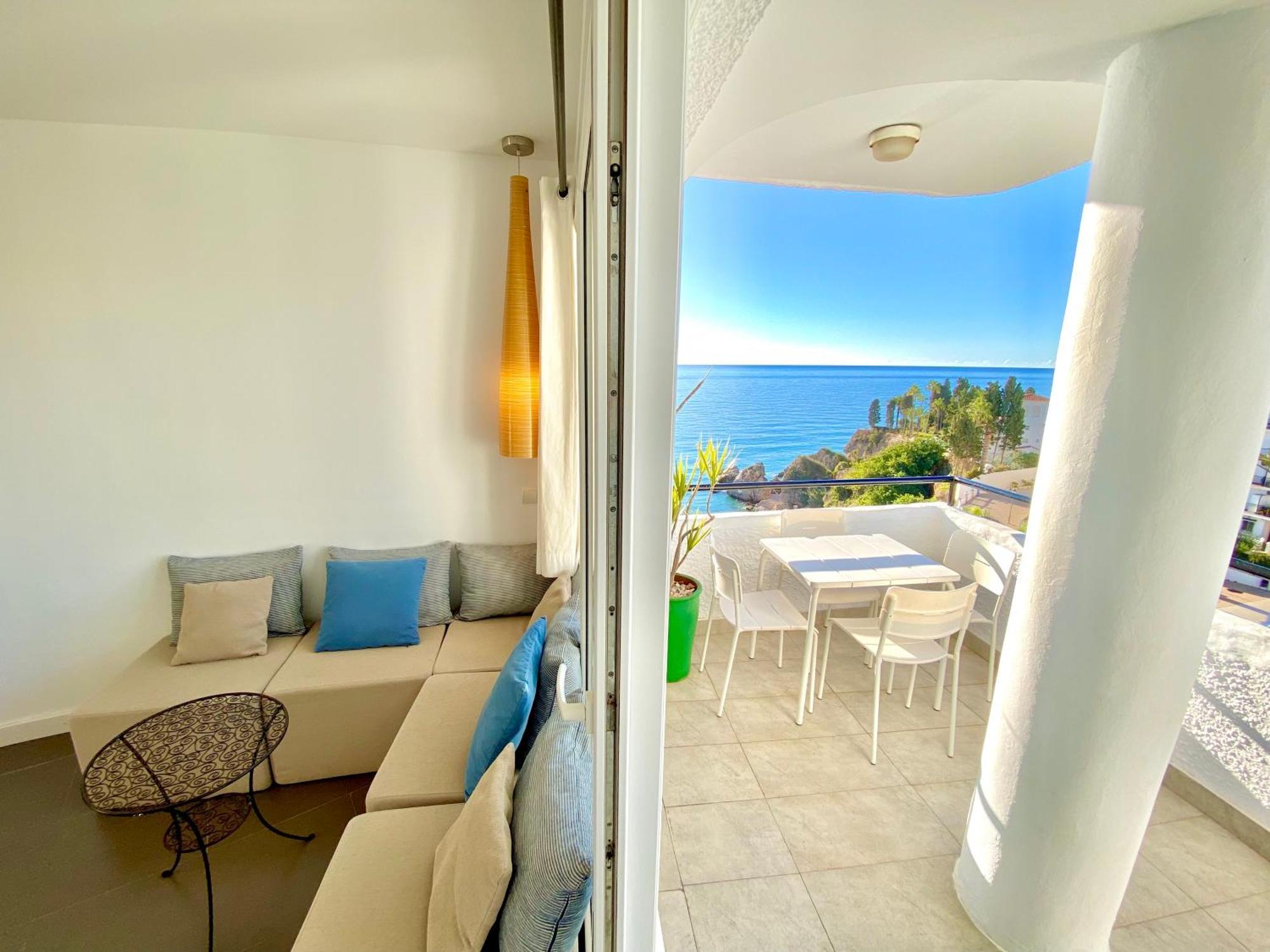 Modern Apartment Stunning Sea Views And Pool Nerja Exteriér fotografie