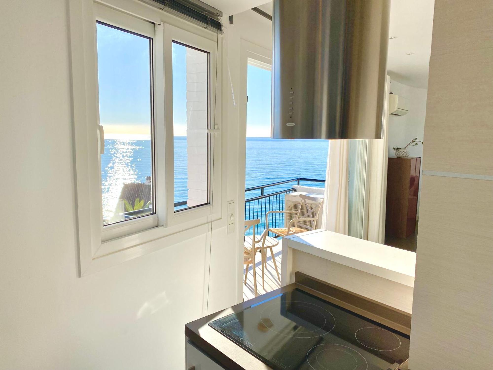 Modern Apartment Stunning Sea Views And Pool Nerja Exteriér fotografie