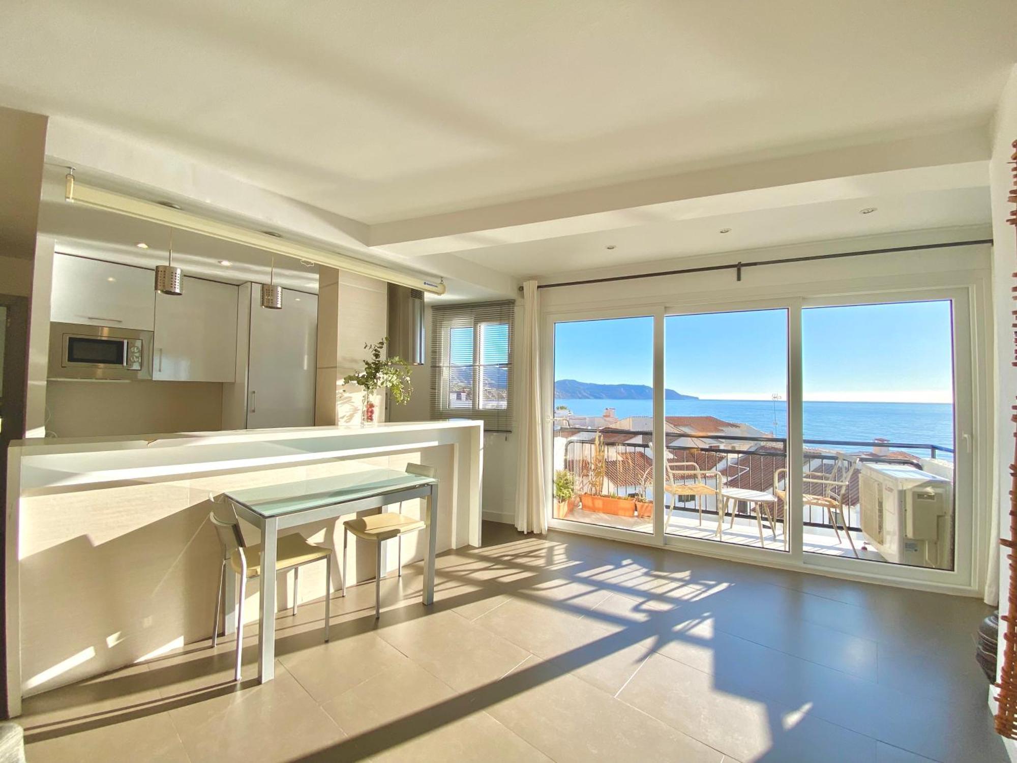 Modern Apartment Stunning Sea Views And Pool Nerja Exteriér fotografie